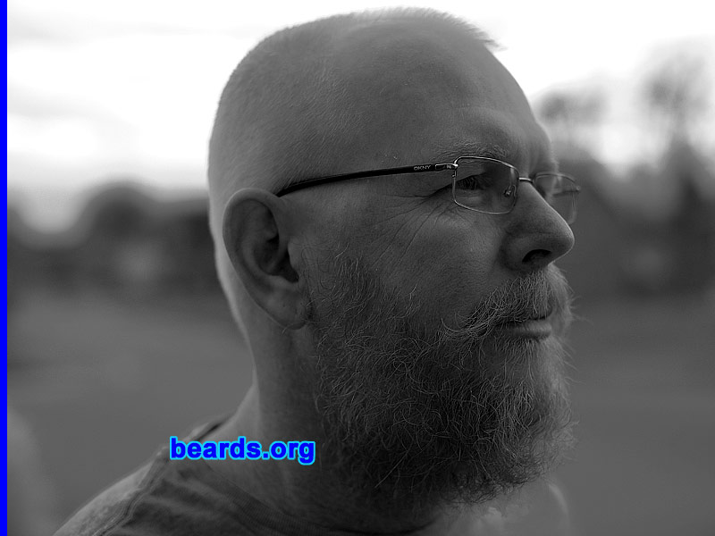 Johnnie P.
Bearded since: 2010. I am a dedicated, permanent beard grower.

Comments:
My beard started out as a bet with the wife. Now I have become attached and plan to keep it permanent.

How do I feel about my beard? LOVE IT! 
Keywords: full_beard