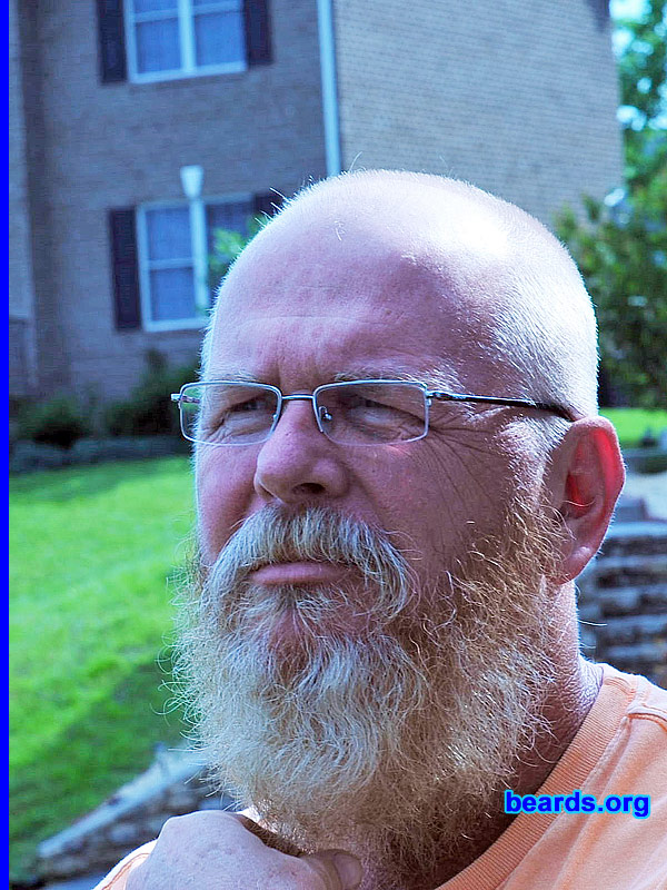 Johnnie P.
Bearded since: 2010. I am a dedicated, permanent beard grower.

Comments:
My beard started out as a bet with the wife. Now I have become attached and plan to keep it permanent.

How do I feel about my beard? LOVE IT! 
Keywords: full_beard