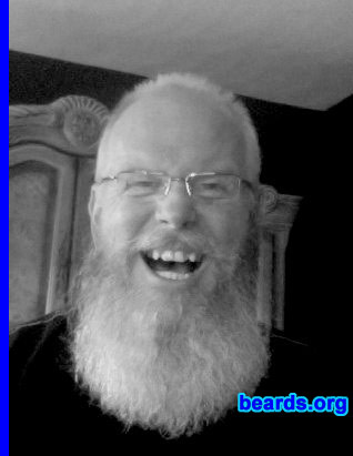 Johnnie P.
Bearded since: 2010. I am a dedicated, permanent beard grower.

Comments:
My beard started out as a bet with the wife. Now I have become attached and plan to keep it permanent.

How do I feel about my beard? LOVE IT! 
Keywords: full_beard