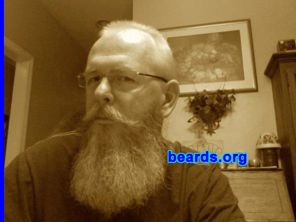 Johnnie P.
Bearded since: 2010. I am a dedicated, permanent beard grower.

Comments:
My beard started out as a bet with the wife. Now I have become attached and plan to keep it permanent.

How do I feel about my beard? LOVE IT! 
Keywords: full_beard