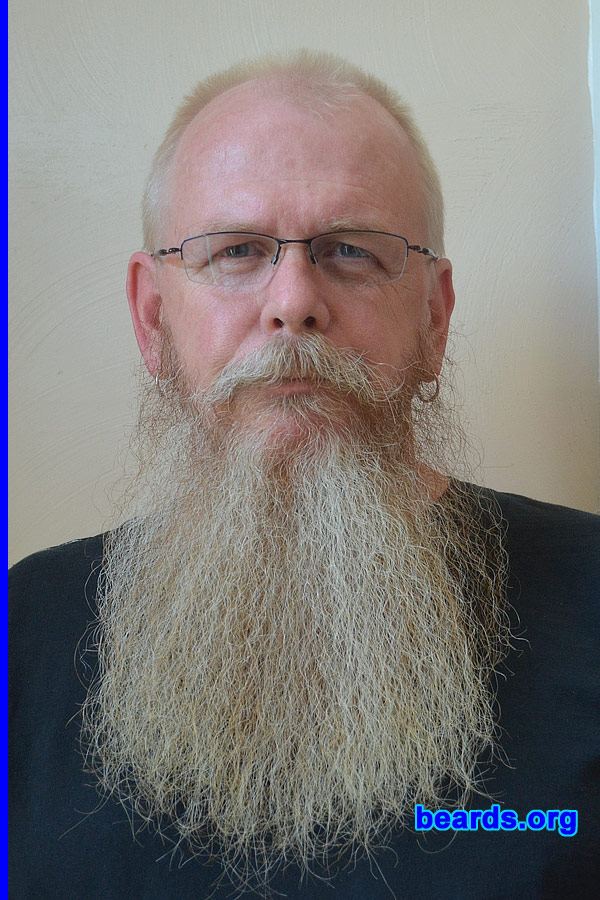 Johnnie P.
Bearded since: 2010. I am a dedicated, permanent beard grower.

Comments:
My beard started out as a bet with the wife. Now I have become attached and plan to keep it permanent.

How do I feel about my beard? LOVE IT! 
Keywords: full_beard