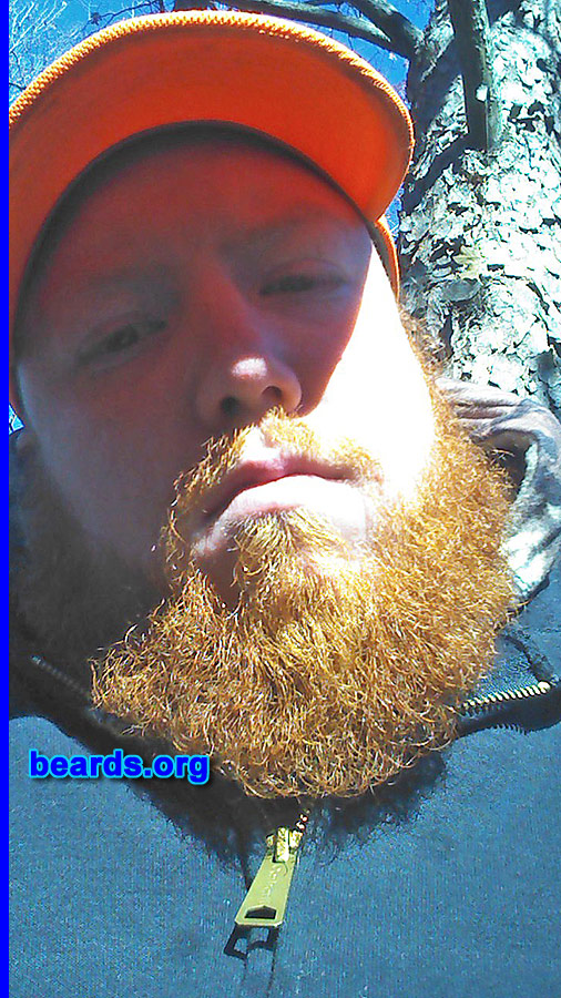 Joshua H.
Bearded since: 2013. I am an occasional or seasonal beard grower.

Comments:
Why did I grow my beard? Cold weather hunting season.

How do I feel about my beard? Awesome.
Keywords: full_beard