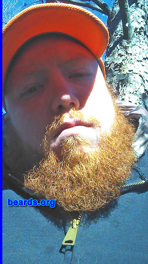 Joshua H.
Bearded since: 2013. I am an occasional or seasonal beard grower.

Comments:
Why did I grow my beard? Cold weather hunting season.

How do I feel about my beard? Awesome.
Keywords: full_beard