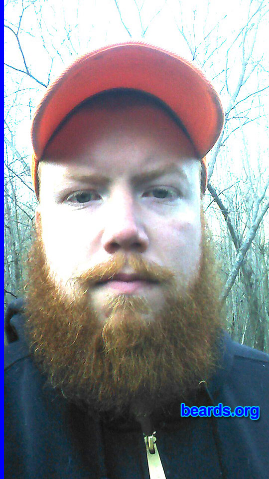 Joshua H.
Bearded since: 2013. I am an occasional or seasonal beard grower.

Comments:
Why did I grow my beard? Hunting season.

How do I feel about my beard? Sweet.
Keywords: full_beard