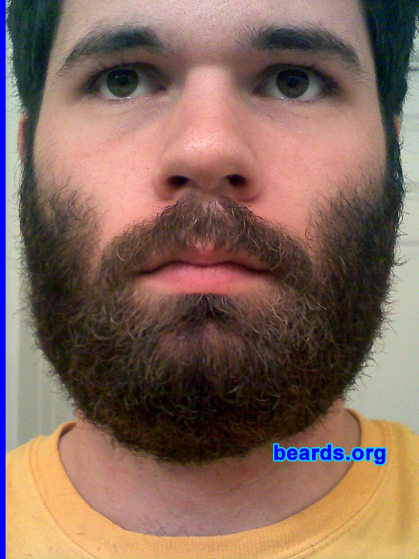 Kevin
Bearded since: 2009.  I am an occasional or seasonal beard grower.

Comments:
I've always wanted to grow a beard of substantial length and what better time than in college?

How do I feel about my beard? Great!
Keywords: full_beard