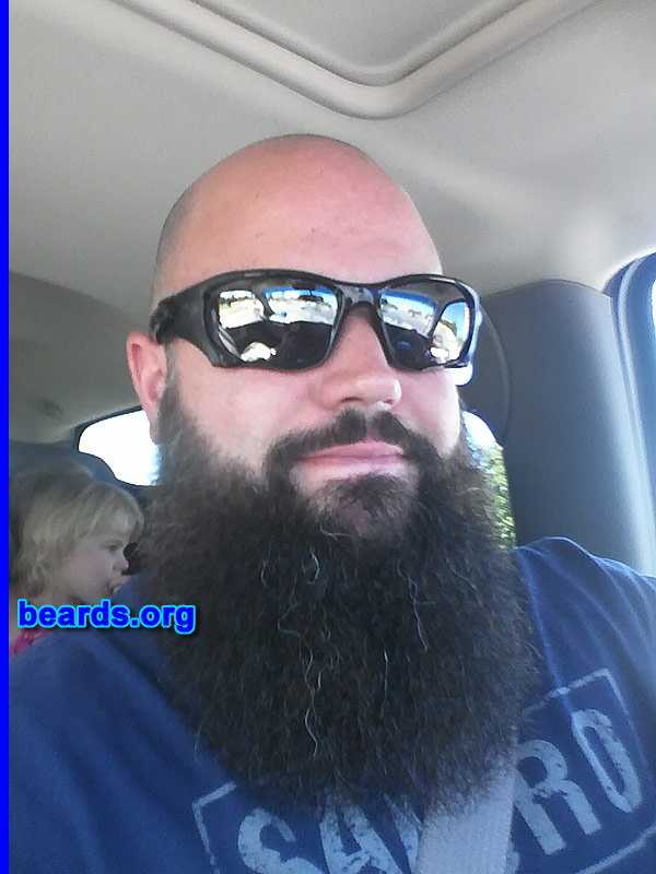 Ron
Bearded since: 2005. I am a dedicated, permanent beard grower.

Comments:
Why did I grow my beard?  Because it looks awesome.

How do I feel about my beard? My beard is its own entity. It gets a ton of attention and questions that I wouldn't normally get.
Keywords: full_beard