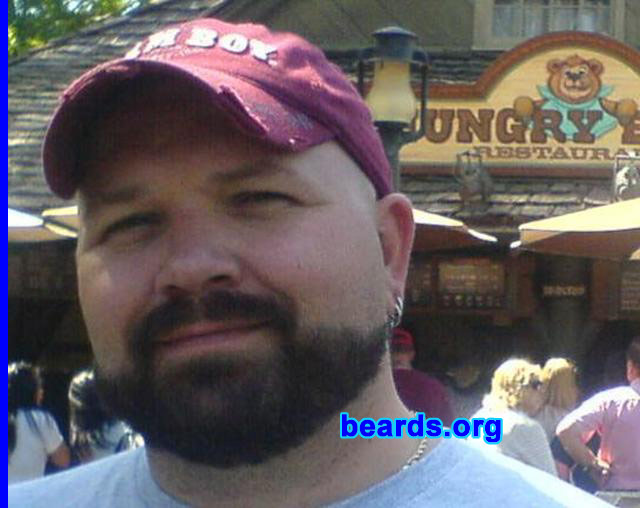Wil
Bearded since: 2000. I am a dedicated, permanent beard grower.

Comments:
People thought I always looked older than I was, so I grew a beard to match the age that people thought I was.

How do I feel about my beard? I love it...
Keywords: goatee_mustache