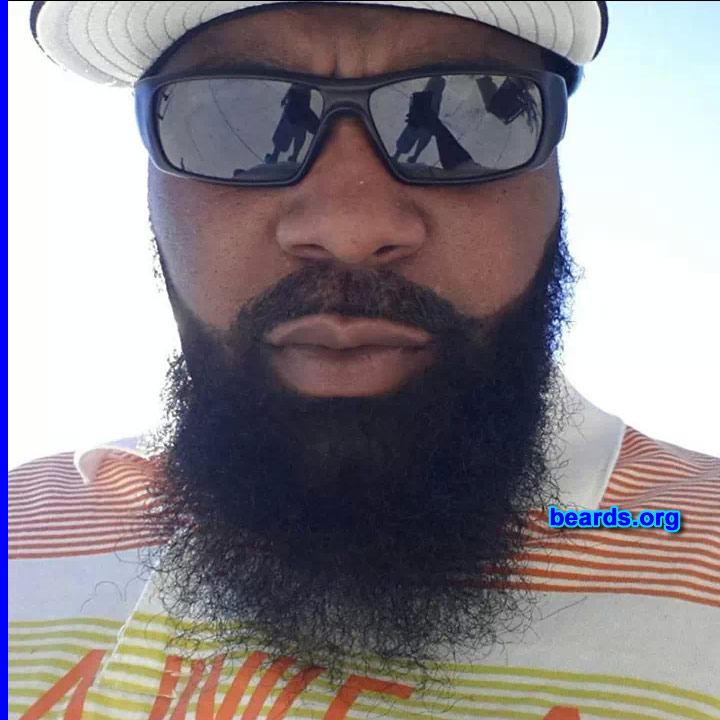 Zo M.
Bearded since: 2012. I am a dedicated, permanent beard grower.

Comments:
Why did I grow my beard? Ladies love it and at the time I stood out with my beard.

How do I feel about my beard? I'd die before I shave.
Keywords: full_beard