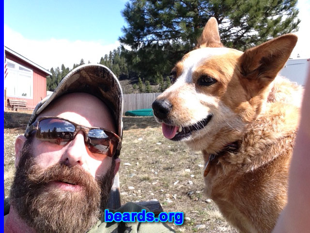 Dave
Bearded since: 2007. I am a dedicated, permanent beard grower.

Comments:
Why did I grow my beard? It was time and growing one is exactly why I decided to retire from the Navy at twenty years. The beard was calling and I hated shaving.

How do I feel about my beard? I love it and couldn't imagine not having it. 
Keywords: full_beard