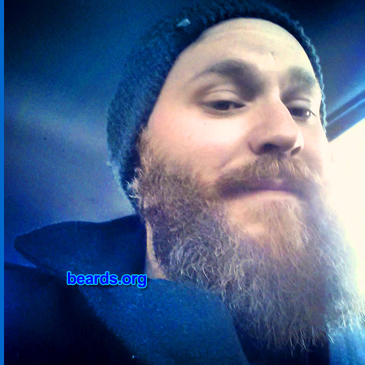 David K.
Bearded since: 2013.
Comments:
Why did I grow my beard? Came home from the ARMY on April 16th, 2013 and began growing the beard. A few trims later it was starting to look good!

How do I feel about my beard? I love it! It's never going away.
Keywords: full_beard