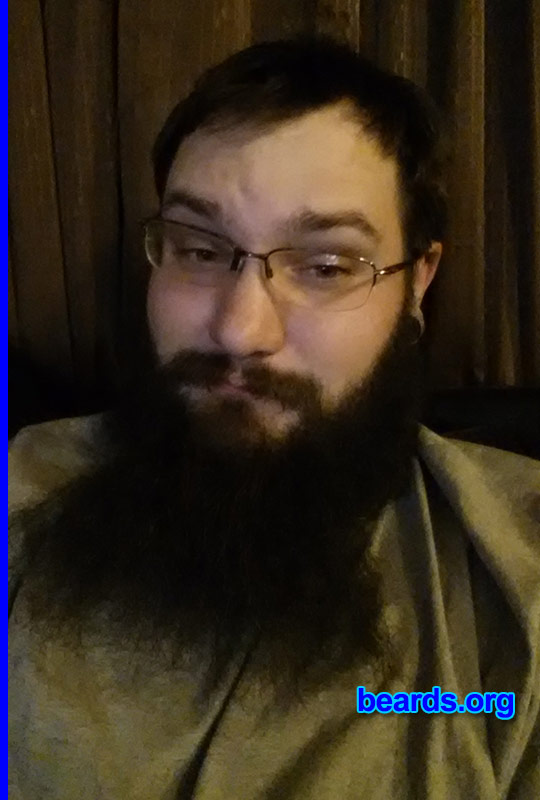 Greg M.
Bearded since: 2012. I am a dedicated, permanent beard grower.

Comments:
Why did I grow my beard? Just to have a sweet beard!!

How do I feel about my beard? The longer I have it the more I like it!
Keywords: full_beard