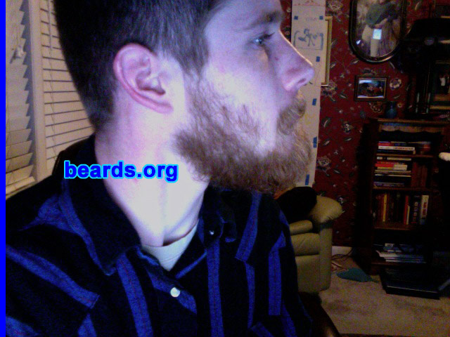 Jordan
Bearded since: 2006.  I am a dedicated, permanent beard grower.

Comments:
I grew my beard to look like a man and to START growing a beard as a young man!

How do I feel about my beard?  Ecstatic! I can't wait for five to ten years for my beard to grow THICKER!
Keywords: full_beard