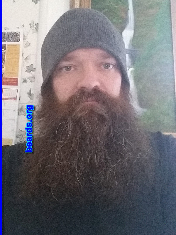 Joshua S.
Bearded since: 2012. I am an occasional or seasonal beard grower.

Comments:
Why did I grow my beard? Hate shaving.

How do I feel about my beard? Great.
Keywords: full_beard