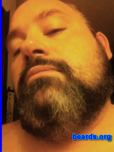 Michael M.
Bearded since: 1984. I am a dedicated, permanent beard grower.

Comments:
Why did I grow my beard? I just think that it's natural to wear a beard...and I look like "me" with one.

How do I feel about my beard? I like it and it would take a lot to get it off me. I've been bearded since starting high school, with very few temporary exceptions. I usually wear it fairly short, but let it fill in for winter.
Keywords: full_beard