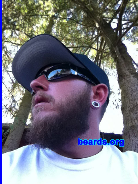Nate
Bearded since: 2007. I am a dedicated, permanent beard grower.

Comments:
Why did I grow my beard? Looks the best.

How do I feel about my beard? Could be fuller. But you can only grow what you've got.
Keywords: full_beard