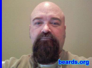 Ron
Bearded since: 1996.  I am a dedicated, permanent beard grower.

Comments:
I grew my beard because I don't have any hair on top of my head to play with.
Keywords: goatee_mustache