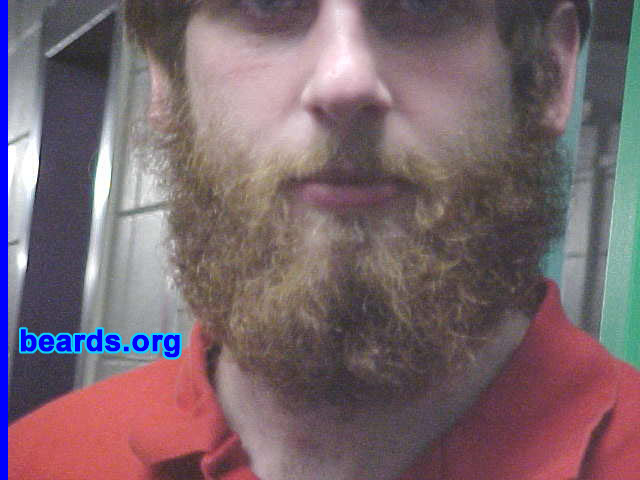 Adam
Bearded since: 2005. I am an occasional or seasonal beard grower.

Comments:
I grew my beard because I work on a farm in the winter and it keeps my face warm. How do I feel about my beard? I LOVE IT! 
Keywords: full_beard