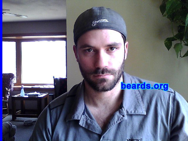 Bear
Bearded since: 2006. I am an occasional or seasonal beard grower.

Comments:
I grew my beard at first because it provided winter warmth.  But now it is a part of me and my wife loves it!

How do I feel about my beard? This is only the beginning of a marvelous beard.
Keywords: full_beard
