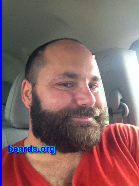 Doug L.
Bearded since: 2013. I am an occasional or seasonal beard grower.

Comments:
I am growing my beard now because I'm doing a warrior dash mud run and there is a beard contest for best bearded warrior.  I want to win the beard contest. I've grown it off and on in the past, but never longer than six weeks.

How do I feel about my beard? So far so good.  I like it.  It's growing on me.  LOL. I want it to grow faster.
Keywords: full_beard