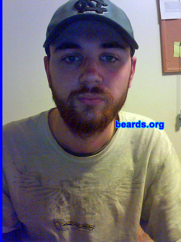 Garret
Bearded since: 2005.  I am an occasional or seasonal beard grower.

Comments:
I grew my beard because I like the look and it keeps me warm in winter.

How do I feel about my beard?  I like the look.  Wish it were thicker.  Oh well, just have to wait.  But that's the best part.
Keywords: full_beard