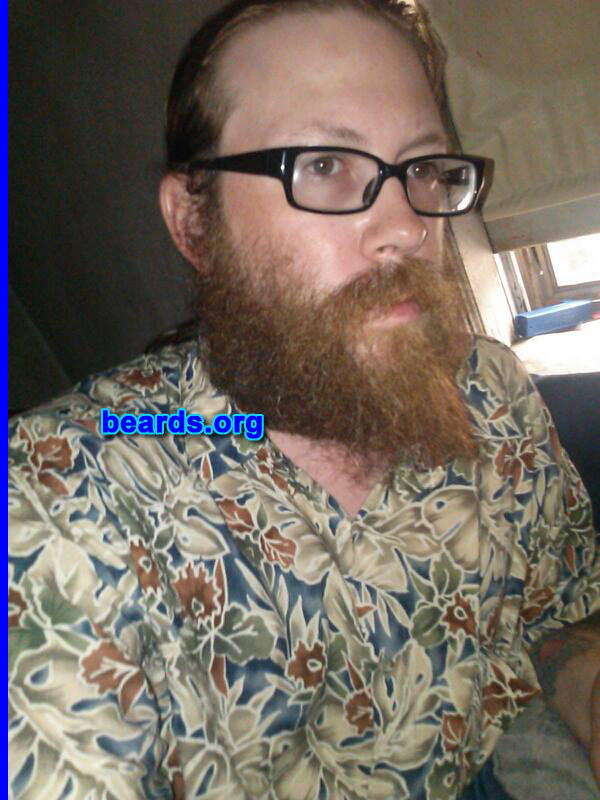 Josh N.
Bearded since: 1998. I am a dedicated, permanent beard grower.

Comments:
Why did I grow my beard? Why wouldn't I grow a beard?

How do I feel about my beard? Love it!
Keywords: full_beard