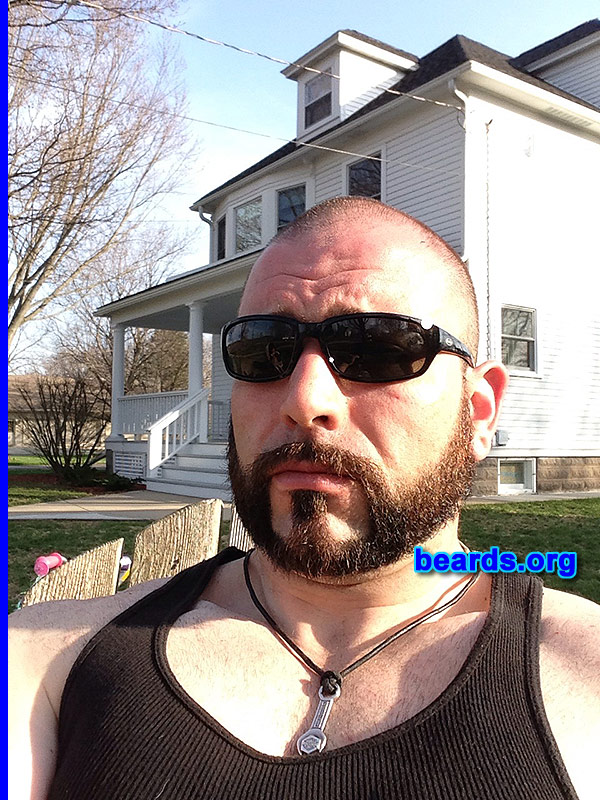 Jason R.
Bearded since: 1996. I am an occasional or seasonal beard grower.

Comments:
Why did I grow my beard? Because I never saw my dad without a beard in my life.

How do I feel about my beard? Luxurious.
Keywords: full_beard