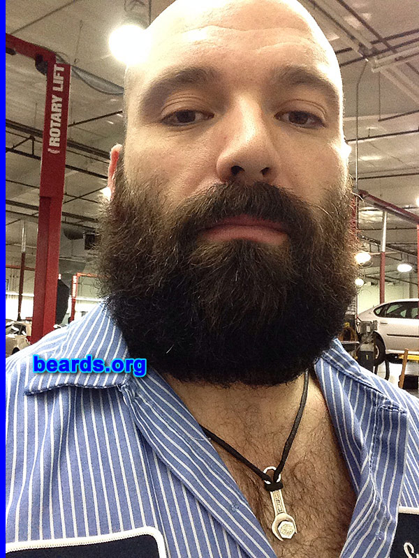 Jason R.
Bearded since: 1997. I am an occasional or seasonal beard grower.

Comments:
Why did I grow my beard? Because my wife cut her hair short.

How do I feel about my beard? Kind of a big deal.
Keywords: full_beard