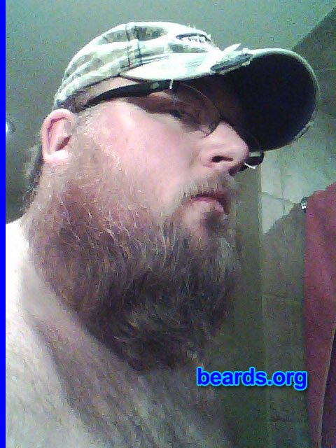 Jake L.
Bearded since: 1993. I am an occasional or seasonal beard grower.

Comments:
Why did I grow my beard? My daughter loves when her daddy has his big beard and I live in Wisconsin.

How do I feel about my beard? A man doesn't grow a beard...  A beard grows a man.
Keywords: full_beard