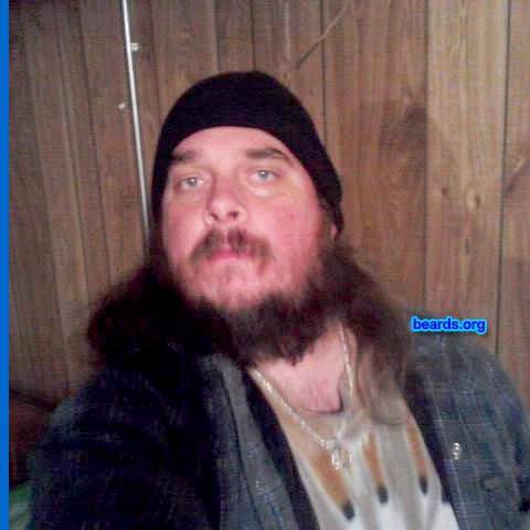 Joey M.
Bearded since: Year: 2000. I am an occasional or seasonal beard grower.

Comments:
I notice that I am one of the few long-haired full bearded men out there. I am happy with my beard and will grow it through thick and thin, hot and cold!!!
Keywords: full_beard