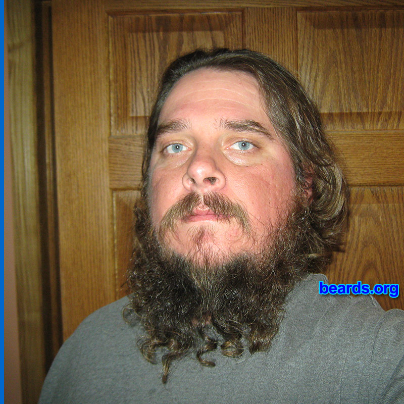 Joey M.
Bearded since: Year: 2000. I am an occasional or seasonal beard grower.

Comments:
I notice that I am one of the few long-haired full bearded men out there. I am happy with my beard and will grow it through thick and thin, hot and cold!!!
Keywords: full_beard