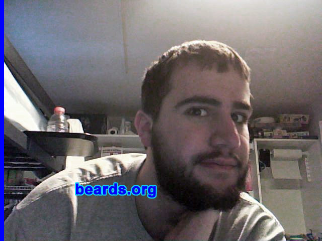 Kyle H.
Bearded since: 2008.  I am an occasional or seasonal beard grower.

Comments:
My first beards were grown to celebrate seasonal trends like "No Shave November" and growing out two months in advance for "Mustache March". Plus everyone knows, a beard means RESPECT!

How do I feel about my beard? It was quick and certainly holds a lot of potential.
Keywords: full_beard