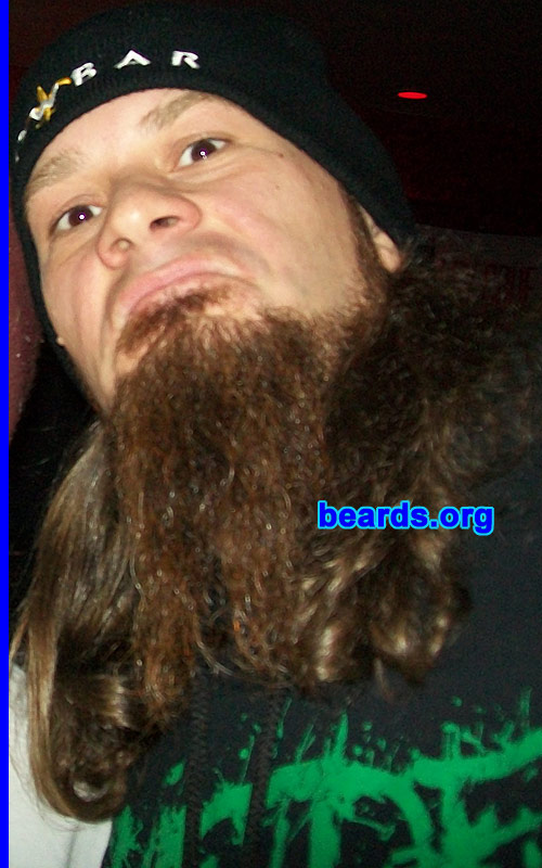 Matt
Bearded since: 1999.  I am a dedicated, permanent beard grower.

Comments:
I grew my beard because beards rule.

How do I feel about my beard?  I love my beard!
Keywords: chin_curtain