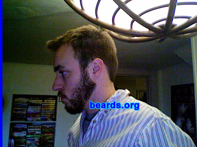 Nick C.
Bearded since: 2006.  I am a dedicated, permanent beard grower.

Comments:
I originally grew my beard with friends so that we could all shave down to mustaches for a party... 

But I quickly went back to my beard.

How do I feel about my beard?  I love my beard...  I grow it longer... I cut it shorter... I grow it out again. It's a never-ending struggle on length.
Keywords: full_beard