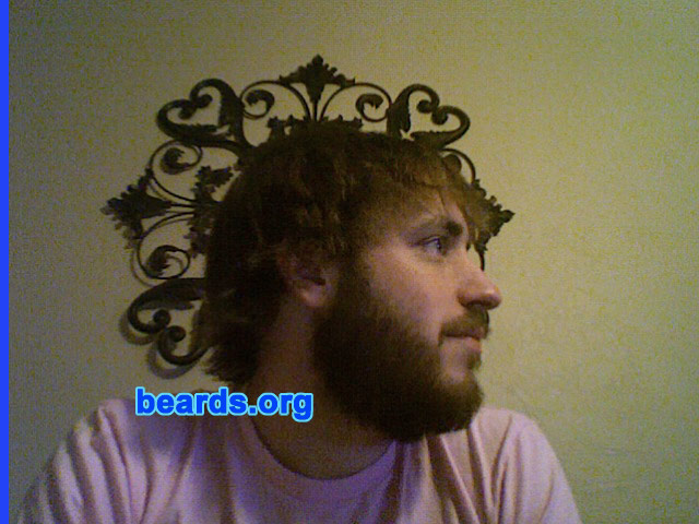 Nick C.
Bearded since: 2006.  I am a dedicated, permanent beard grower.

Comments:
I originally grew my beard with friends so that we could all shave down to mustaches for a party... 

But I quickly went back to my beard.

How do I feel about my beard?  I love my beard...  I grow it longer... I cut it shorter... I grow it out again. It's a never-ending struggle on length.
Keywords: full_beard