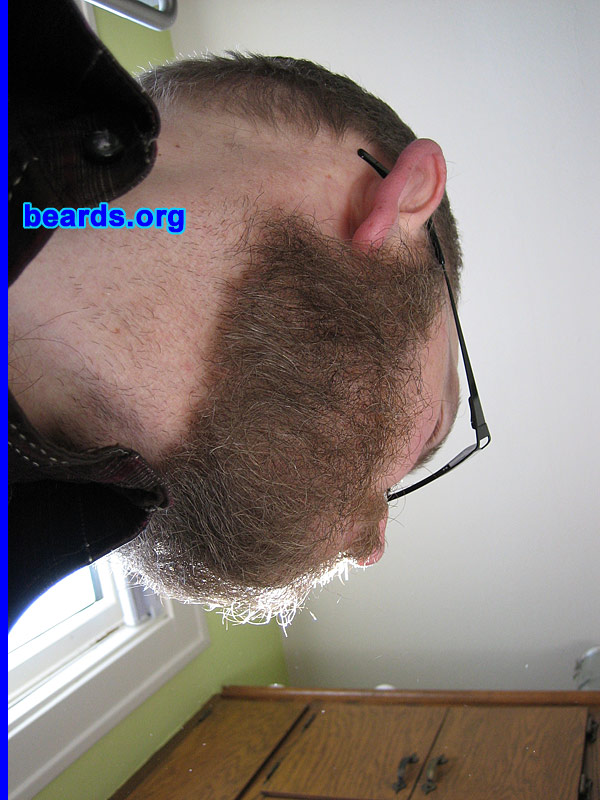 Steven
Bearded since: 1989.  I am an occasional or seasonal beard grower.

Comments:
I grew my beard because I love beards and I enjoy wearing a beard myself. I notice that I get more attention when socializing, especially when I grow it thicker. It also keeps my face warm while out walking with my dogs in the cold Wisconsin winter months.

How do I feel about my beard? I am generally pleased that I can grow a beard, however we're always our own worst critics. I wish that it grew darker and thicker on the front of my chin, but I must be pleased at what I was given. I plan to keep this beard, probably permanently, perhaps just shorter in the hot humid summer months.
Keywords: full_beard