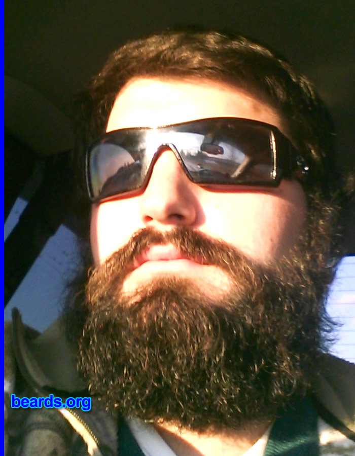 Tyler N.
Bearded since: 2007. I am an occasional or seasonal beard grower.

Comments:
Why did I grow my beard? Because I can.
Keywords: full_beard