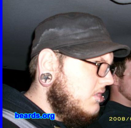 Chris S.
Bearded since: 2005.  I am a dedicated, permanent beard grower.

Comments:
I grew my beard for looks.

How do I feel about my beard?  Love it...and so do the ladies.
Keywords: chin_curtain