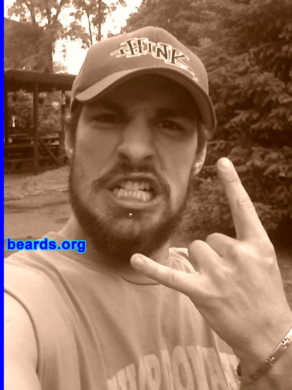 Jon Haught
Bearded since: 1999.  I am a dedicated, permanent beard grower.

Comments:
I grew my beard because I loved the look and feel of having a beard.

How do I feel about my beard?  It is the thing I like most about my face! I grew it longer for my wedding because I am so proud of the way I feel when it's longer. I feel complete...
Keywords: full_beard