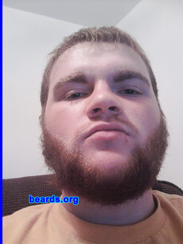 Joshua M.
Bearded since: 2010. I am a dedicated, permanent beard grower.

Comments:
I grew my beard because I am only seventeen (sixteen when I started) just to see what would happen!

How do I feel about my beard? I love the beard! He and I get along great!!!
Keywords: full_beard