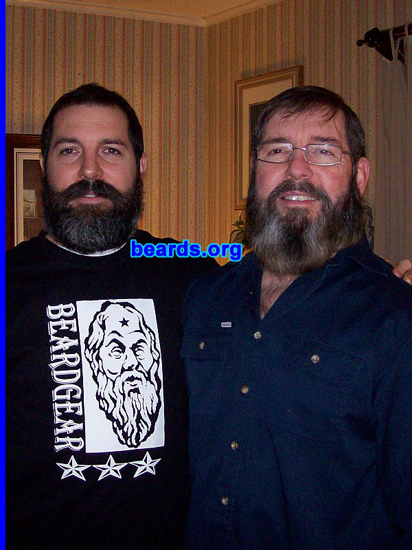 Matthew T.
Bearded since: 2006.  I am a dedicated, permanent beard grower.

Comments:
I grew my beard because beards are just RAD. No matter how many times you shave it off, it just keeps coming back. You cannot stop a beard.  You can only hope to contain it... Beards are winners!

How do I feel about my beard?  I love my beard. It's an honor to wear it around.
Keywords: full_beard