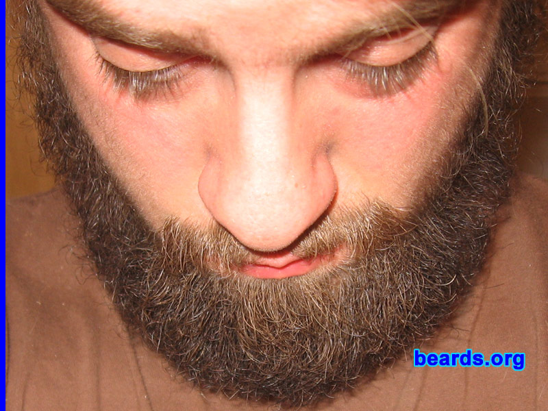 Aaron N.
Bearded since: 2004 on and off.  I am an occasional or seasonal beard grower.

Comments:
I've always wanted a beard.  I grew my beard to see what the full beard was like and how full my beard would grow. I have grown goatees since 2004 and wanted to try something different.

How do I feel about my beard?  I like it.  I wish it were fuller on the cheeks and mustache but other than that, it's fine.
Keywords: full_beard