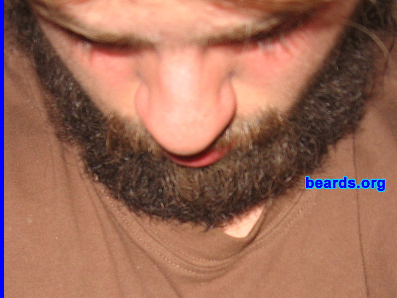 Aaron N.
Bearded since: 2004 on and off.  I am an occasional or seasonal beard grower.

Comments:
I've always wanted a beard.  I grew my beard to see what the full beard was like and how full my beard would grow. I have grown goatees since 2004 and wanted to try something different.

How do I feel about my beard?  I like it.  I wish it were fuller on the cheeks and mustache but other than that, it's fine.
Keywords: full_beard