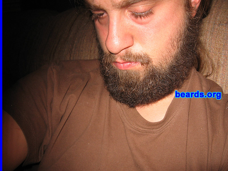 Aaron N.
Bearded since: 2004 on and off.  I am an occasional or seasonal beard grower.

Comments:
I've always wanted a beard.  I grew my beard to see what the full beard was like and how full my beard would grow. I have grown goatees since 2004 and wanted to try something different.

How do I feel about my beard?  I like it.  I wish it were fuller on the cheeks and mustache but other than that, it's fine.
Keywords: full_beard