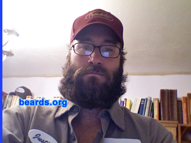 Justin
Bearded since: 2008.  I am a dedicated, permanent beard grower.

Comments:
I grew my beard because Beards Rule.

How do I feel about my beard?  Good.
Keywords: full_beard