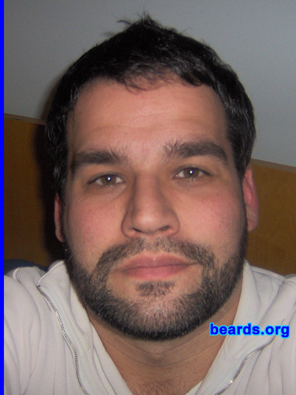 Alex
Bearded since: 2007.  I am a dedicated, permanent beard grower.

Comments:
I grew my beard because it looks attractive, handsome, and very masculine. 

How do I feel about my beard?  I just love it. It's nice, dark, and thick.
Keywords: stubble full_beard