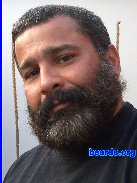MoisÃ©s GonzÃ¡lez
Bearded since: 1982.  I am an occasional or seasonal beard grower.

Comments:
I grow my beard because I like it.  Normally I let my beard grow when I am on vacation. At this time I am thinking to let it grow indefinitely.

How do I feel about my beard? Just great! Last time I shaved it off, I felt really bad.  So I think I will become a dedicated beard grower.
Keywords: full_beard