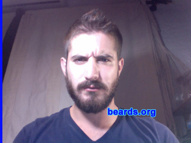 Mou F.
Bearded since: 2011. I am an occasional or seasonal beard grower.

Comments:
I grew my beard because it is one of the best ways to look and feel like a real man.

How do I feel about my beard? It's awesome to be able to grow a beard.
Keywords: full_beard