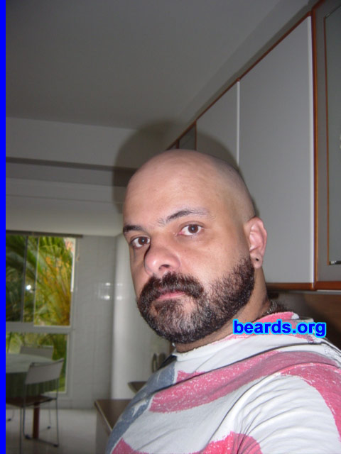 Ricardo M.
Bearded since: 1992.  I am a dedicated, permanent beard grower.

Comments:
I grew my beard because I just like it. I thought that it made me look like a man and not a boy anymore.

How do I feel about my beard?  I just love it. I can't stand my face without it.
Keywords: full_beard