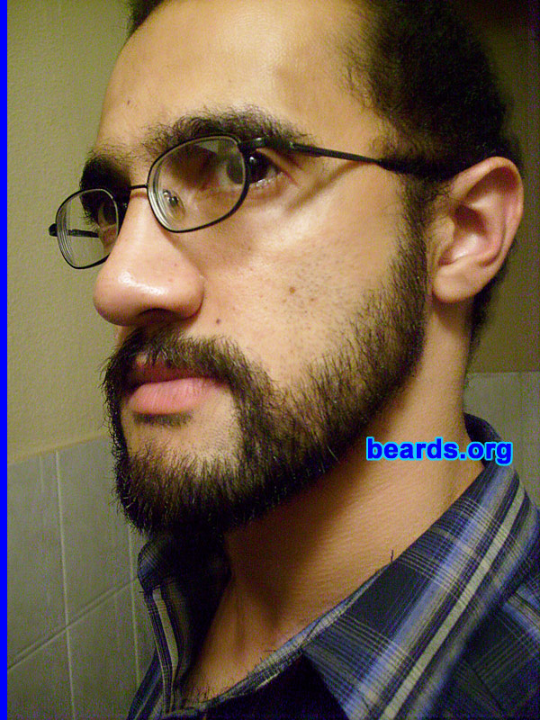 Eugene J. V.
Bearded since: 2000.  I am a dedicated, permanent beard grower.

Comments:
Starting growing my beard when I saw the movie [i]Gladiator[/i]. Never looked back since then.

How do I feel about my beard? I feel more confident with facial hair. I used to wear a full beard, but these days just a "Van Dyke" as it tended to look a bit scruffy. When I shaved my beard off in 2002, I felt naked without it. Thankfully it grew back within a few weeks.
Keywords: full_beard