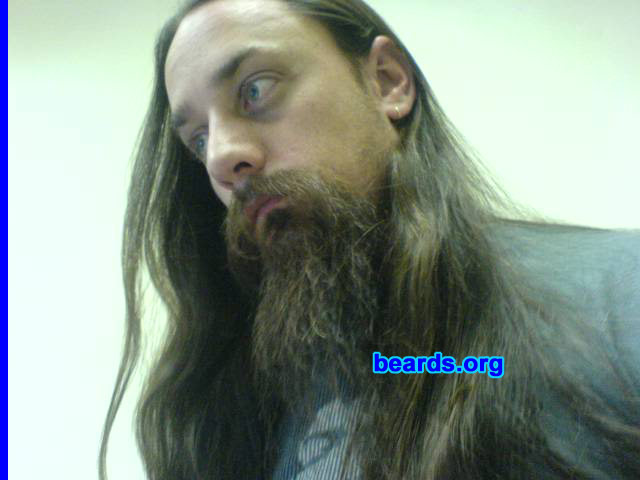 Morgan
Bearded since: 1996.  I am a dedicated, permanent beard grower.

Comments:
Why did I grow my beard?  Still don't know the answer to that question.

How do I feel about my beard?  Love it.
Keywords: goatee_mustache